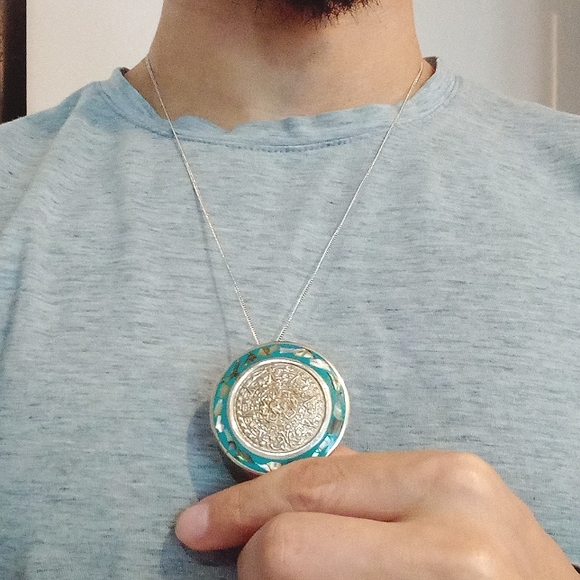 Alpaca Mexico brooch/pendant - Picture 8 of 10